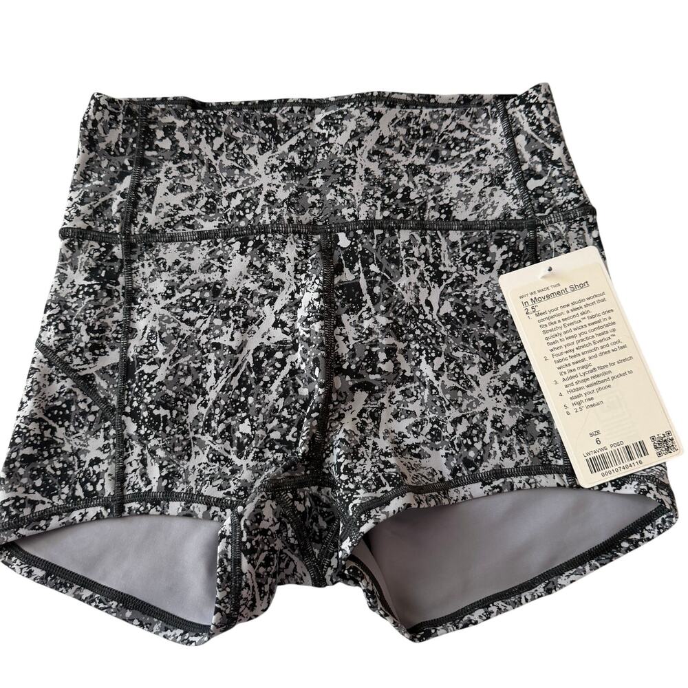 Lululemon In Movement Short *Everlux 2.5” NWT